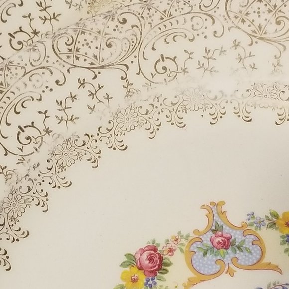 COPY - COPY - Gold Detail Set of 4 Dinner Plates
